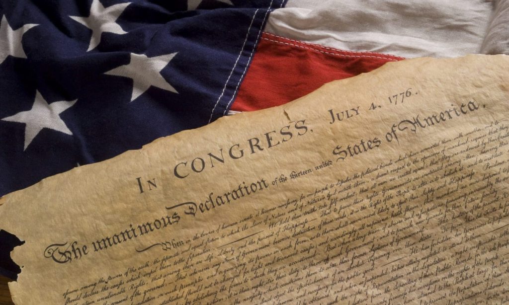 Declaration of Independence july 4 1776