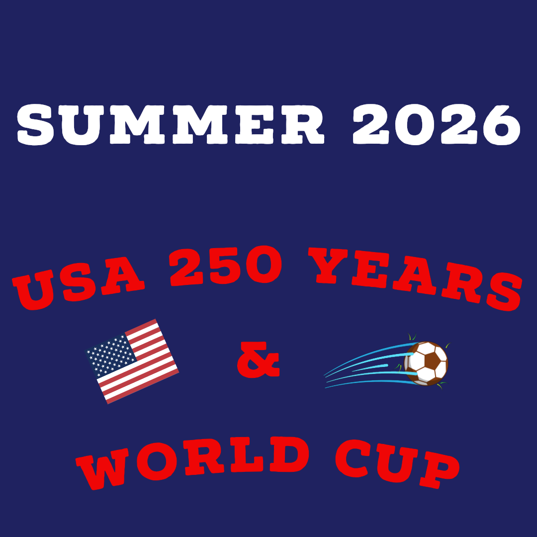 Summer 2026: America's 250th Anniversary host to World Cup 23